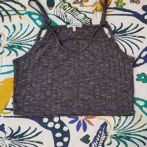 Charlotte Russe adjustable crop top